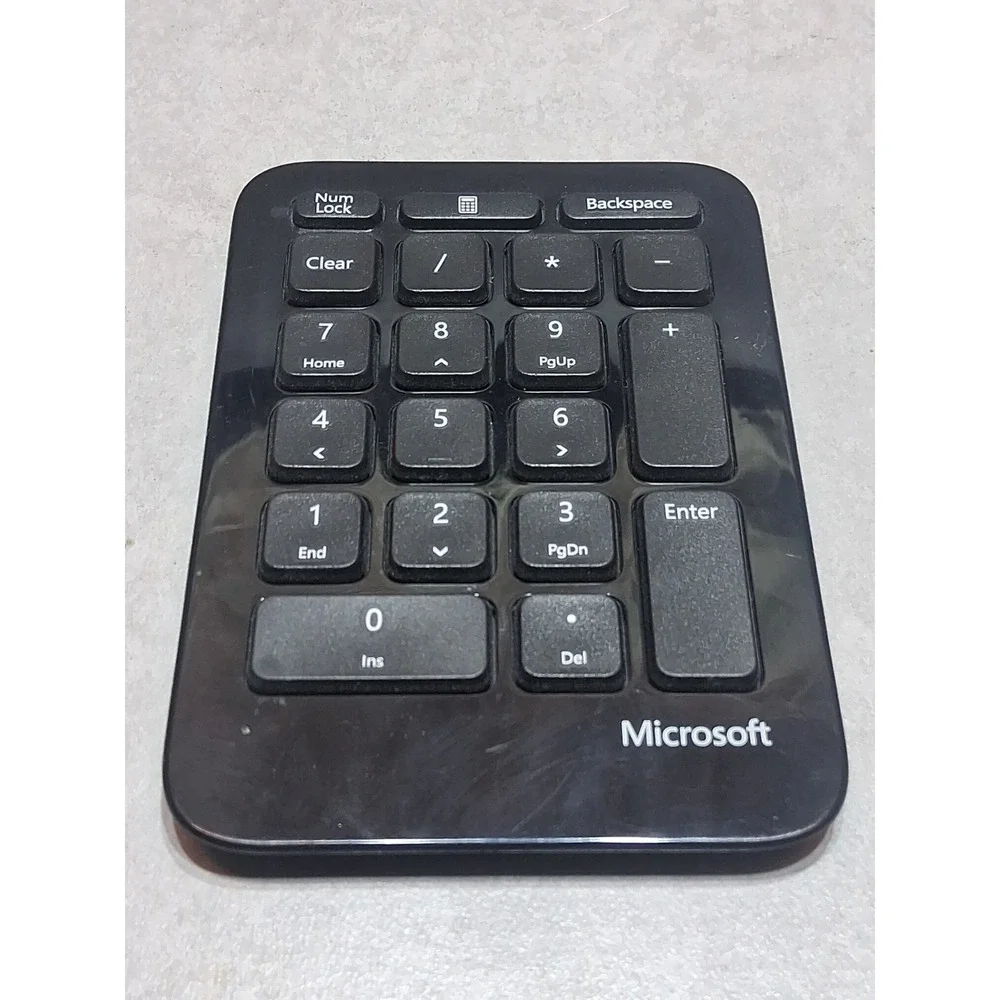 Microsoft Sculpt Ergonomic Wireless Desktop Keyboard, Keypad, Mouse w/USB Dongle